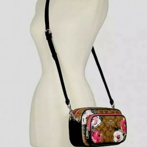 NWT Coach Court Floral Crossbody - Picture 11 of 11